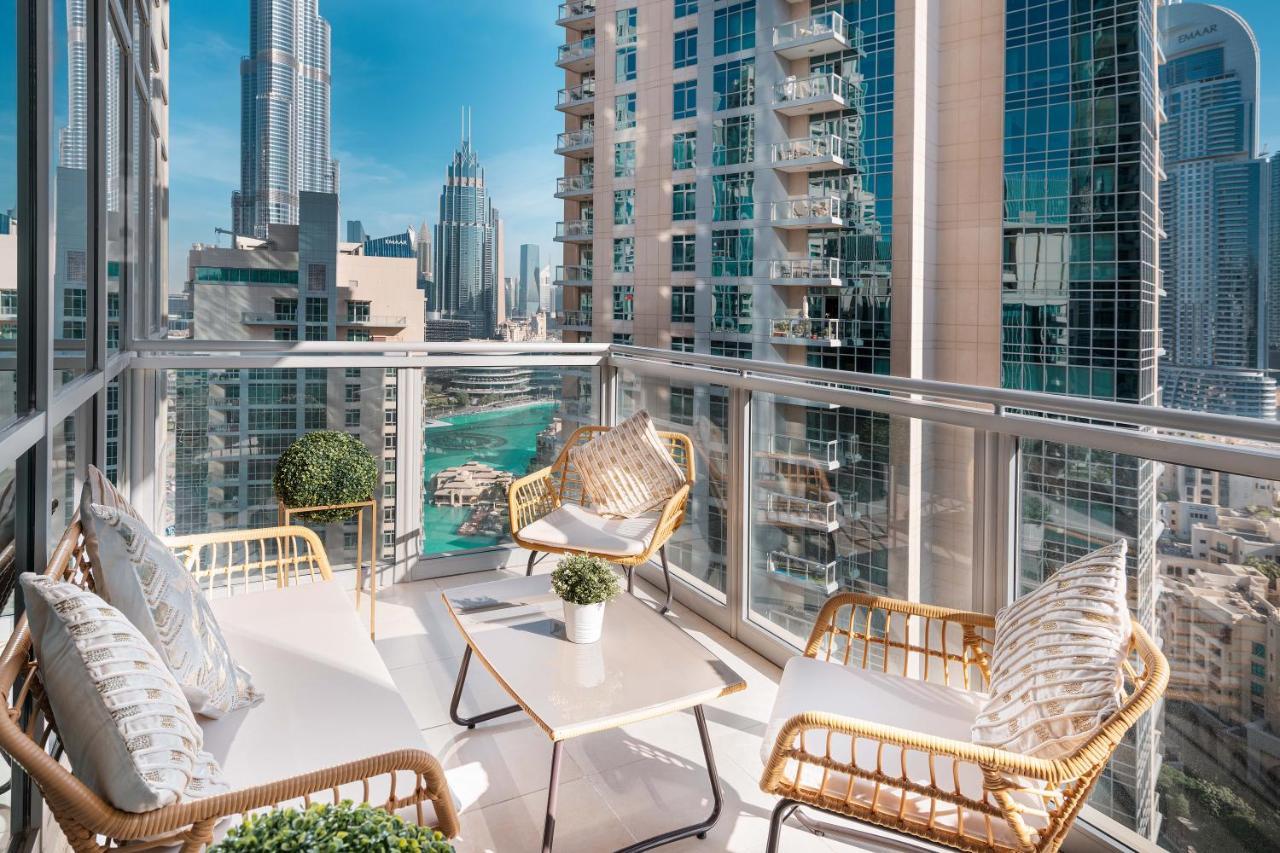 Elite Royal Apartment - Luxurious - Partial Burj Khalifa & Fountain View - Eminence Dubai Exterior foto